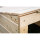 Holz (unbehandelt) | 67x67x42 cm | Fertig montiert | Mit Deckel (Schr&auml;gdach)
